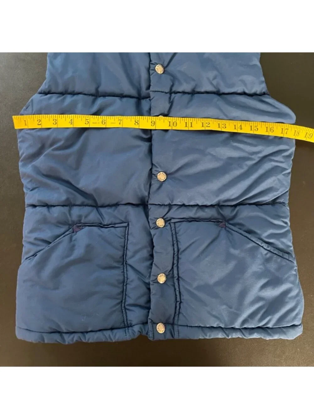 Vintage The North Face Mens Puffer Vest Size XS Brown Label 70s 80s Gorpcore